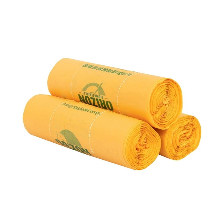 Supermarket Biodegradable Vegetable Fruit C-Roll Bag Transparent