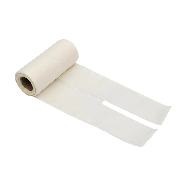 Supermarket Biodegradable Vegetable Fruit C-Roll Bag Transparent